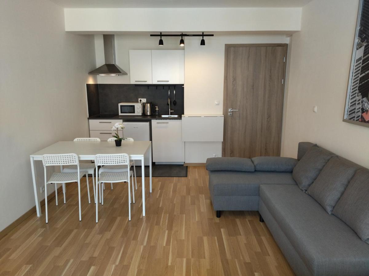 Brand New Studio Apartment # 42 In Brand New Building With Free Parking In The Center ปราก ภายนอก รูปภาพ